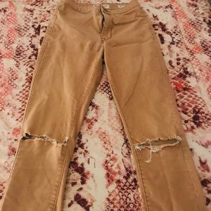 Super high rise jeggings